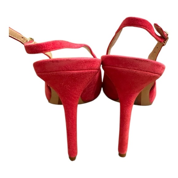 Sam Edelman Hazel Sling Dahlia Pink Pointed Toe Stiletto Heel - Picture 6 of 9